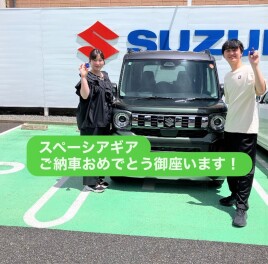 スペーシアギアご納車致しました！